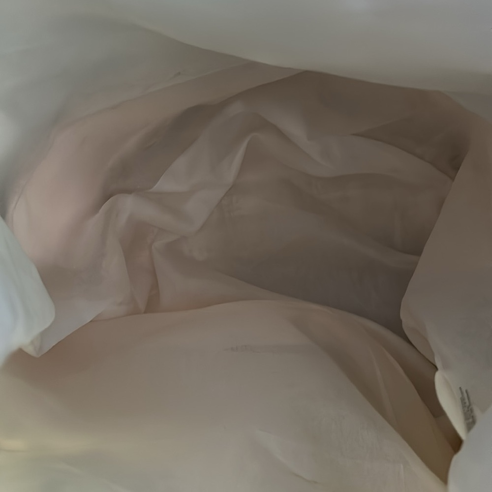 Beachy Leaf Print Drawstring Backpack/ Tote Bag - image 4